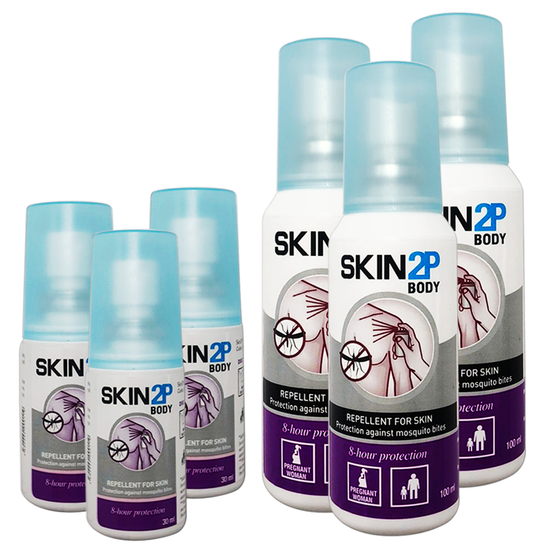 PSA Skin 2P Body 長效防蚊乳液  100ml x  3(無味) +30ml x 3(無味)