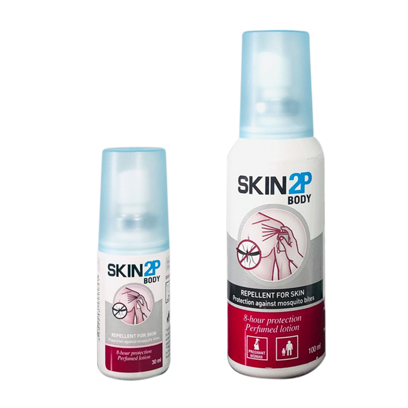 PSA Skin 2P Body 長效防蚊乳液  100ml x1(清香味) +30ml x 1 (清香味)