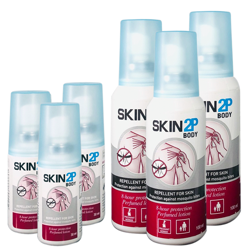 PSA Skin 2P Body 長效防蚊乳液  100ml x  3 (清香味) +30ml x 3 (清香味)